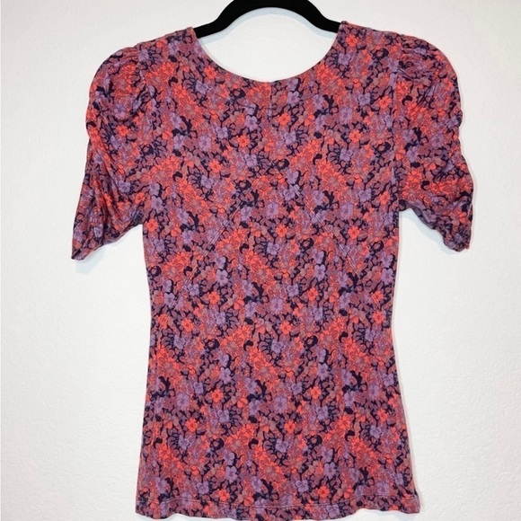 Free People Hollywood floral button top - Picture 2 of 6